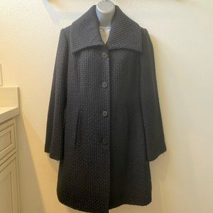 Calvin Klein Long Wool Pea Coat